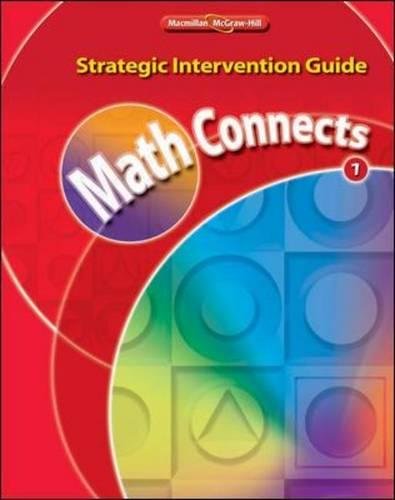 Book Math Connects, Grade 1, Strategic Intervention Guide (ELEMENTARY MATH CONNECTS) free