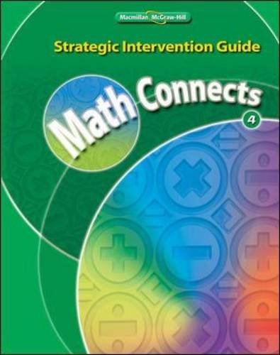 Book Math Connects, Grade 4, Strategic Intervention Guide (ELEMENTARY MATH CONNECTS) free