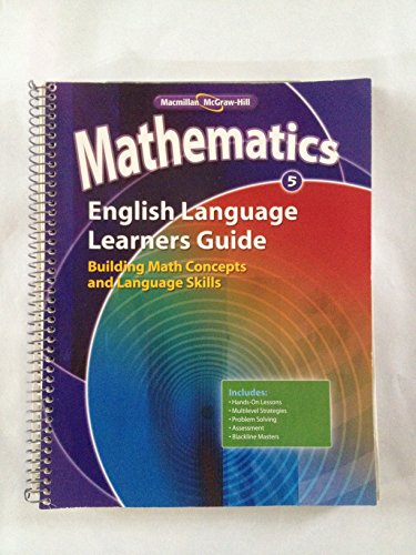 Book Mathematics Grade 5 English Language Learners Guide Building Math Concepts And Language Skills free