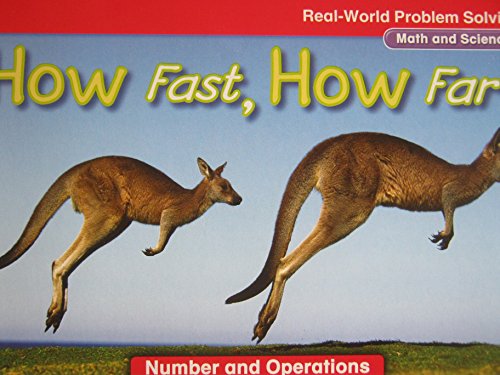 Book Real-World Problem Solving Library Grade 1 How Fast, How Far?, Number and Operations, GR E, Benchmark 8 free Book Real-World Problem Solving Library Grade 1 How Fast, How Far?, Number and Operations, GR E, Benchmark 8 free