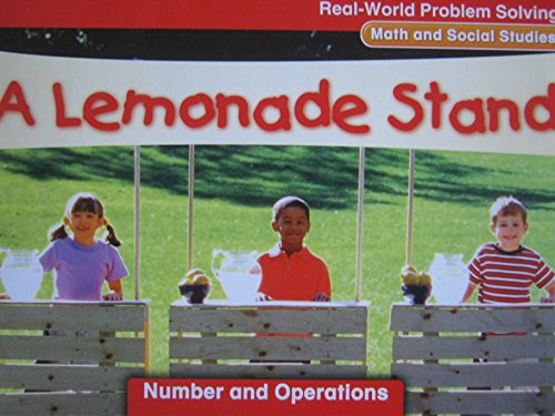 Book Real-World Problem Solving Library Grade 1 A Lemonade Stand, Number and Operations, GR F, Benchmark 10 free