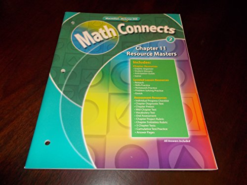 Book Chapter 11 Resource Masters Book Math Connects Grade 2 Macmillan McGraw-Hill (Math Connects) free