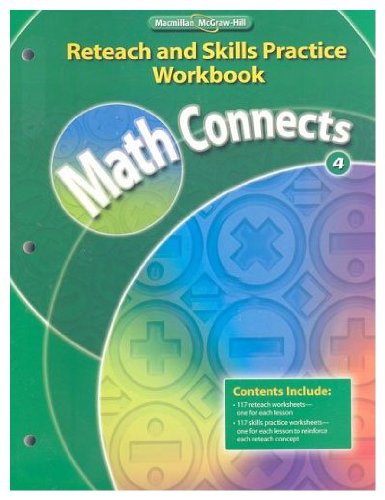 Book Math Connects Reteach and Skills Practice Workbook: Grade 4 free