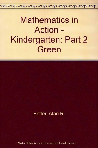 Book Mathematics in Action - Kindergarten: Part 2 Green free