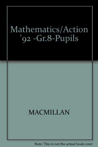 Book Mathematics/Action '92 -Gr.8-Pupils free