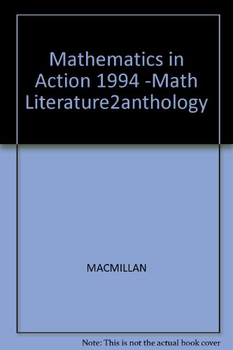 Book Mathematics In Action 1994 -math Literature2anthology free