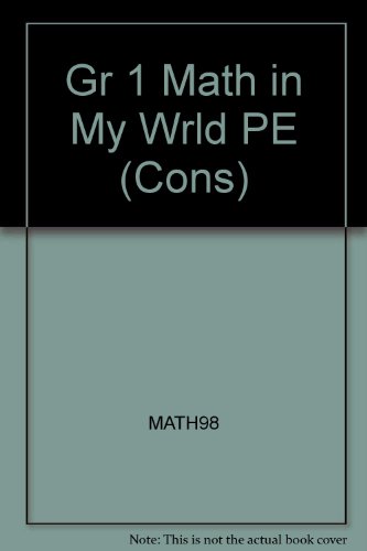 Book Mcgraw-hill, Math In My World, 1st Grade free