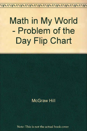 Book Math In My World - Problem Of The Day Flip Chart free
