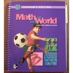 Book Math In My World (Developing ProblemSolvers) (McGraw-Hill School and Glencoe Mathematics, Grade 5 Pa free