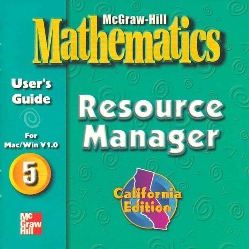 Book Mathematics 5 Resource Manager Cd-rom free