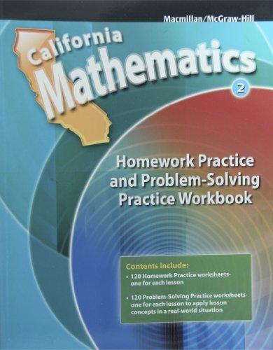 Book Homework Practice and Problem Solving Practice Workbook Grade 2 (California Mathematics) free