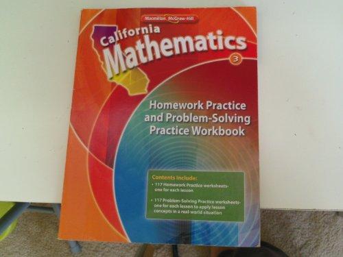 Book Macmillan Mcgrawhill California Mathematics Homework Practice Workbook Grade 3 free
