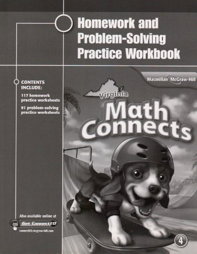 Book Virginia Math Connects: Homework and Problem-Solving Practice Workbook (Grade 4) free