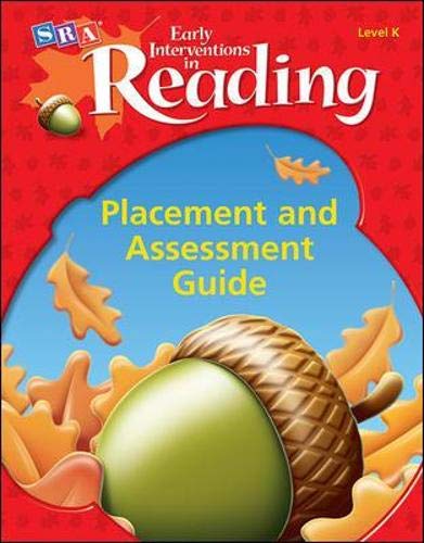 Book Early Interventions in Reading Level K, Additional Placement and Assessment Guide (SRA EARLY INTERVENTIONS IN READING) free