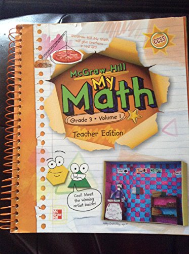 Book McGraw-Hill My Math, Grade 3, Vol. 1, Teacher Edition free