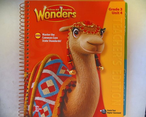 Book McGraw-Hill Reading Wonders, CCSS Common Core, Teacher's Edition Grade 3 Unit 4 free