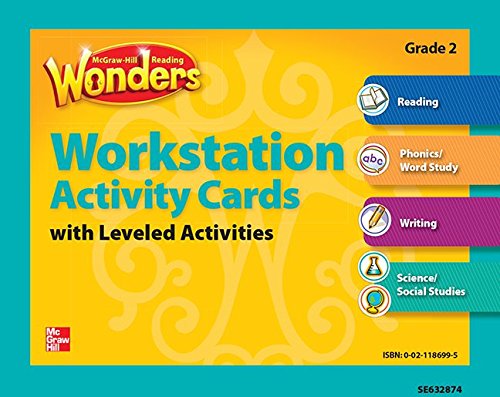 Book Reading Wonders, Grade 2, Workstation Activity Cards Package Grade 2 (ELEMENTARY CORE READING) free