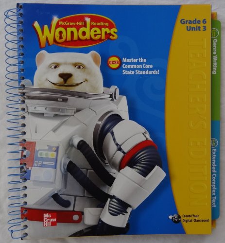Book McGraw-Hill Reading Wonders - Grade 6 Unit 3 Teacher's Edition free