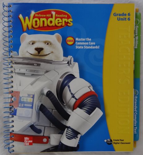Book McGraw-Hill Reading Wonders - Grade 6 Unit 6 Teacher's Edition free