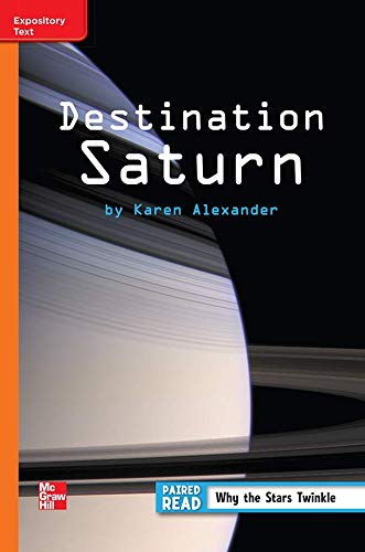 Book Reading Wonders Leveled Reader Destination Saturn: Approaching Unit 3 Week 3 Grade 3 (ELEMENTARY CORE READING) free