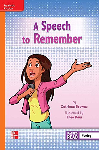 Book Reading Wonders Leveled A Speech to Remember: Approaching Unit 4 Week 5 Grade 3 (ELEMENTARY CORE READING) free