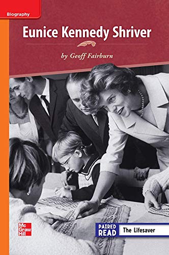 Book Reading Wonders Leveled Reader Eunice Kennedy Shriver: Approaching Unit 5 Week 4 Grade 3 (ELEMENTARY CORE READING) free