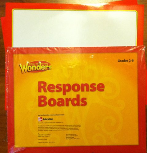 Book Reading Wonders, Grade 2, Reading Response Boards Grade 2-6 (ELEMENTARY CORE READING) free