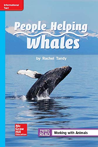 Book Reading Wonders Leveled Reader People Helping Whales: On-Level Unit 1 Week 4 Grade 2 (ELEMENTARY CORE READING) free