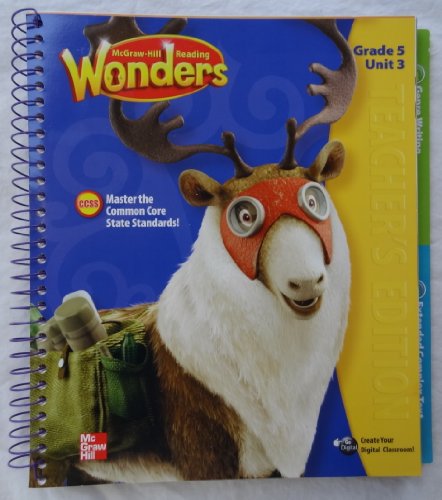 Book Reading Wonders:  Teacher's Edition, Grade 5, Unit 3 free