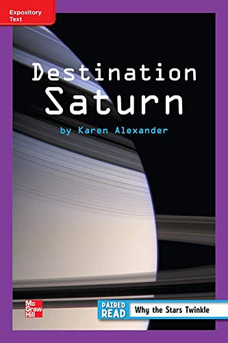 Book Reading Wonders Leveled Reader Destination Saturn: ELL Unit 3 Week 3 Grade 3 (ELEMENTARY CORE READING) free