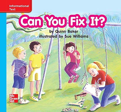 Book Reading Wonders Leveled Reader Can You Fix It?: On-Level Unit 4 Week 3 Grade K (ELEMENTARY CORE READING) free