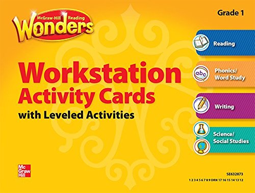 Book Reading Wonders, Grade 1, Workstation Activity Cards Package (ELEMENTARY CORE READING) free
