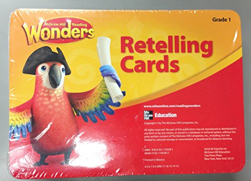 Book Reading Wonders, Grade 1, Retelling Cards (ELEMENTARY CORE READING) free