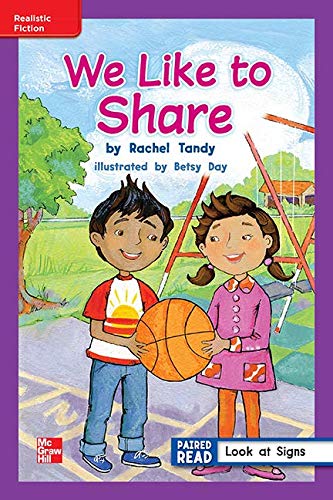 Book Reading Wonders Leveled Reader We Like to Share: ELL Unit 1 Week 1 Grade 1 (ELEMENTARY CORE READING) free