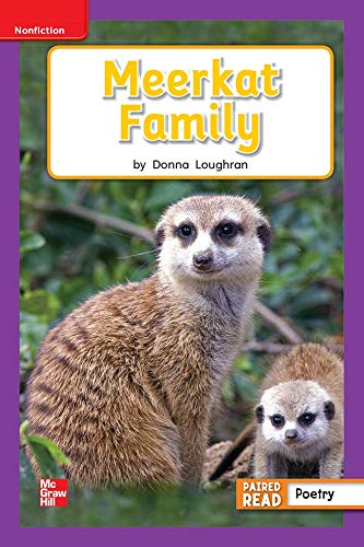 Book Reading Wonders Leveled Reader Meerkat Family: ELL Unit 2 Week 3 Grade 1 (ELEMENTARY CORE READING) free