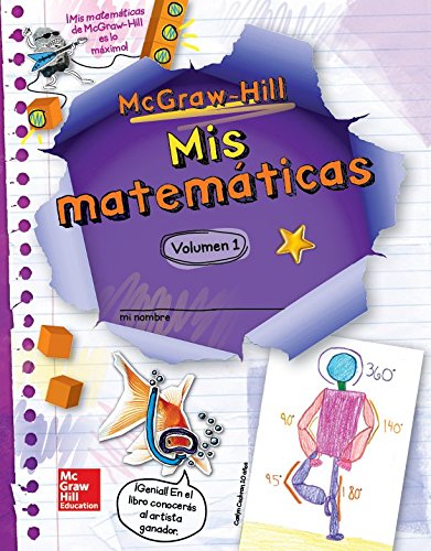 Book McGraw-Hill My Math, Grade 5, Spanish Student Edition, Volume 1 (ELEMENTARY MATH CONNECTS) (Spanish Edition) free