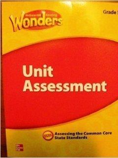 Book McGraw Hill Reading Wonders, Unit Assessment, Grade 4, Assessing the Common Core State Standards, CCSS free