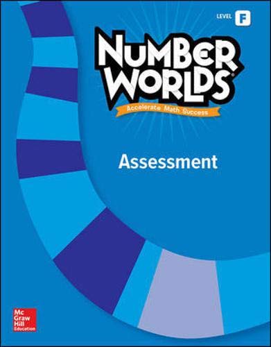 Book Number Worlds Level F, Assessment free