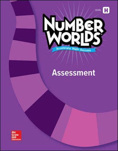 Book Number Worlds Level H, Assessment free