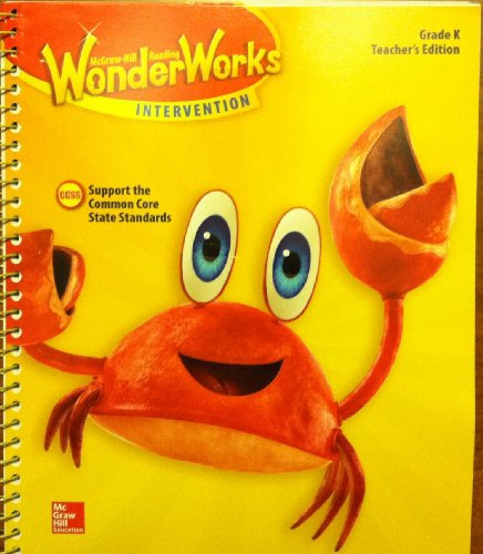 Book Wonder Works Intervention Grade K. Teachers Edition free