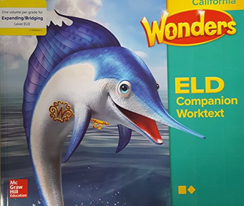 Book Wonders, ELD Companion Worktext, Grade 2, California Edition, 9780021303465, 0021303460, 2017 free