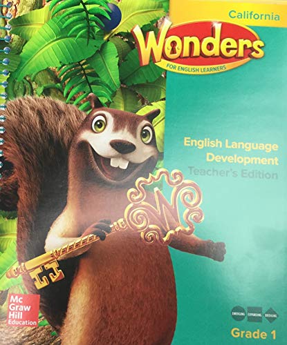 Book McGraw Hill Wonders for English Learners Teacher Edition Grade 1 CA free
