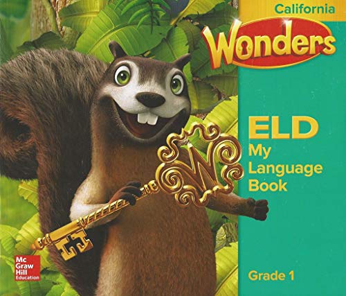 Book Wonders ELD My Language Book Grade 1 California McGraw Hill free