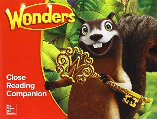 Book Wonders Close Reading Companion, Grade 1 (ELEMENTARY CORE READING) free