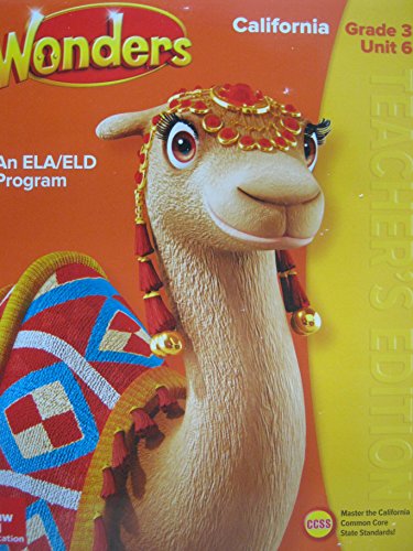 Book Wonders Grade 3 Unit 6 California Teacher's Edition free