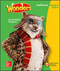 Book Wonders Grade 4 Common Core California Teacher's Ed. Unit 4 free