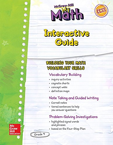 Book MH My Math ELD SE Grade 4 (ELEMENTARY MATH CONNECTS) (Spanish Edition) free