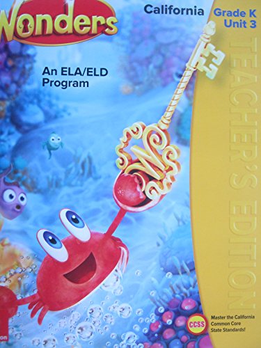 Book Wonders Grade K Unit 6 California Teacher's Edition free