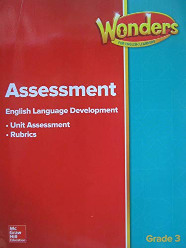 Book Wonders for English Learners Grade 3 Assessment free