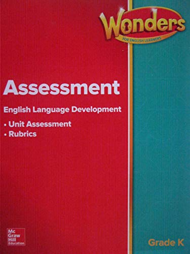 Book Wonders for English Learners Grade K Assessment English Language Development free